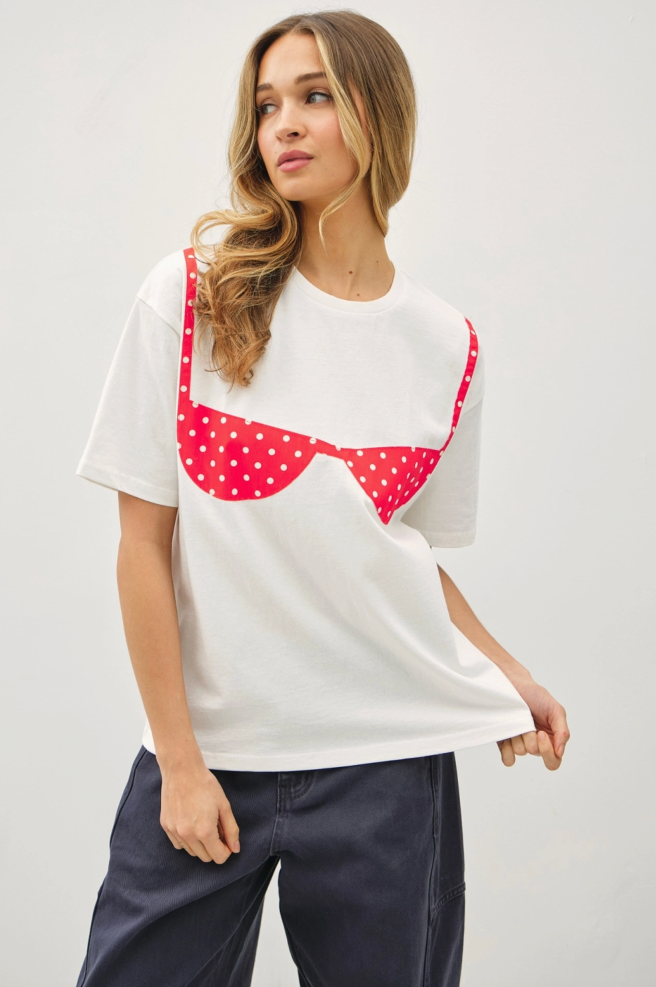 Retro Red Bikini Tee (PRE-ORDER/AVAILABLE TO SHIP 7/9)