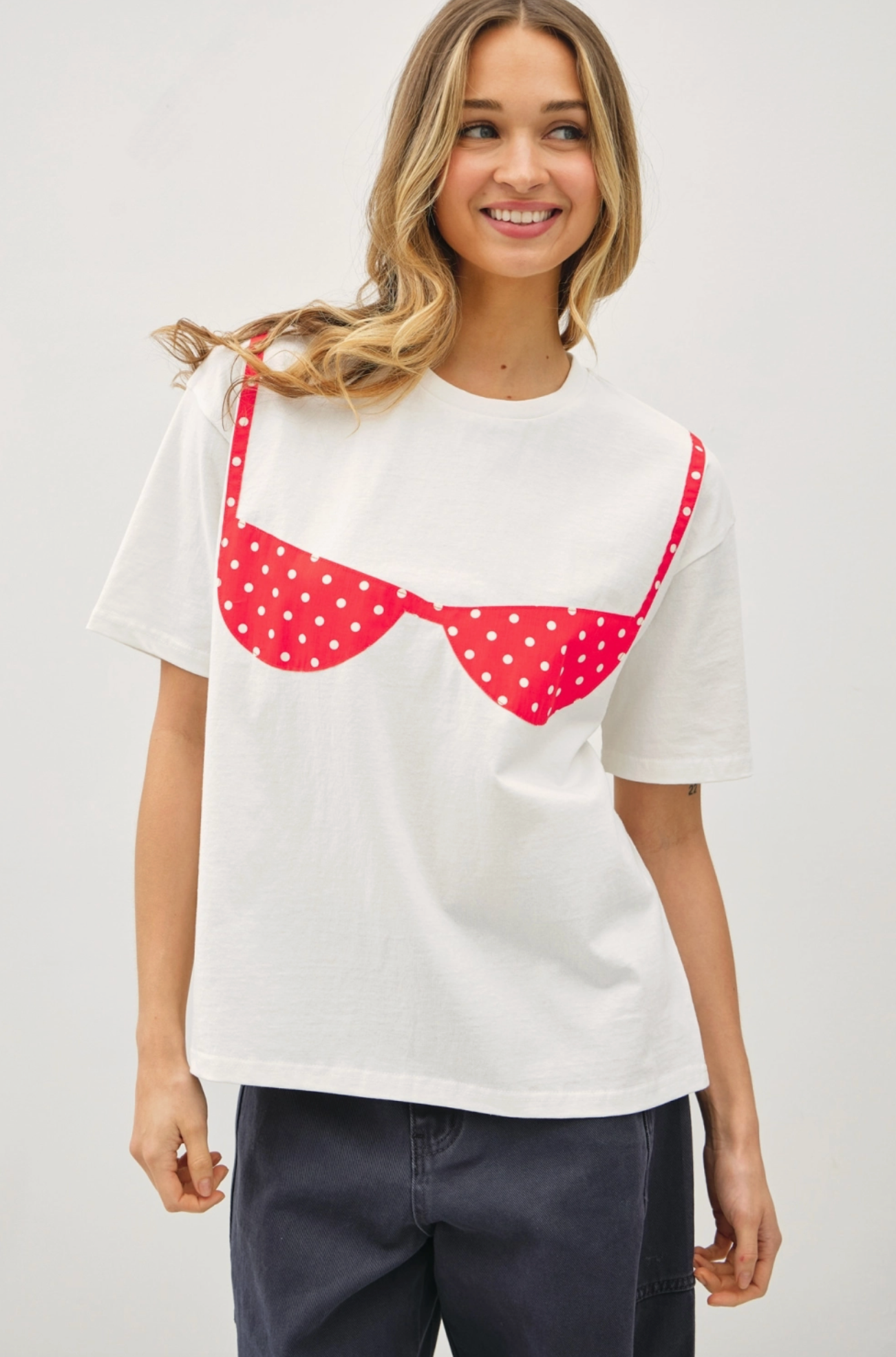 Retro Red Bikini Tee (PRE-ORDER/AVAILABLE TO SHIP 7/9)