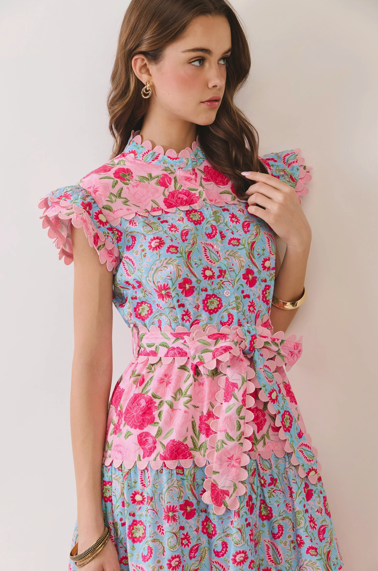 Blossom Bay Midi Dress (PRE-ORDER/AVAILABLE TO SHIP 7/8)