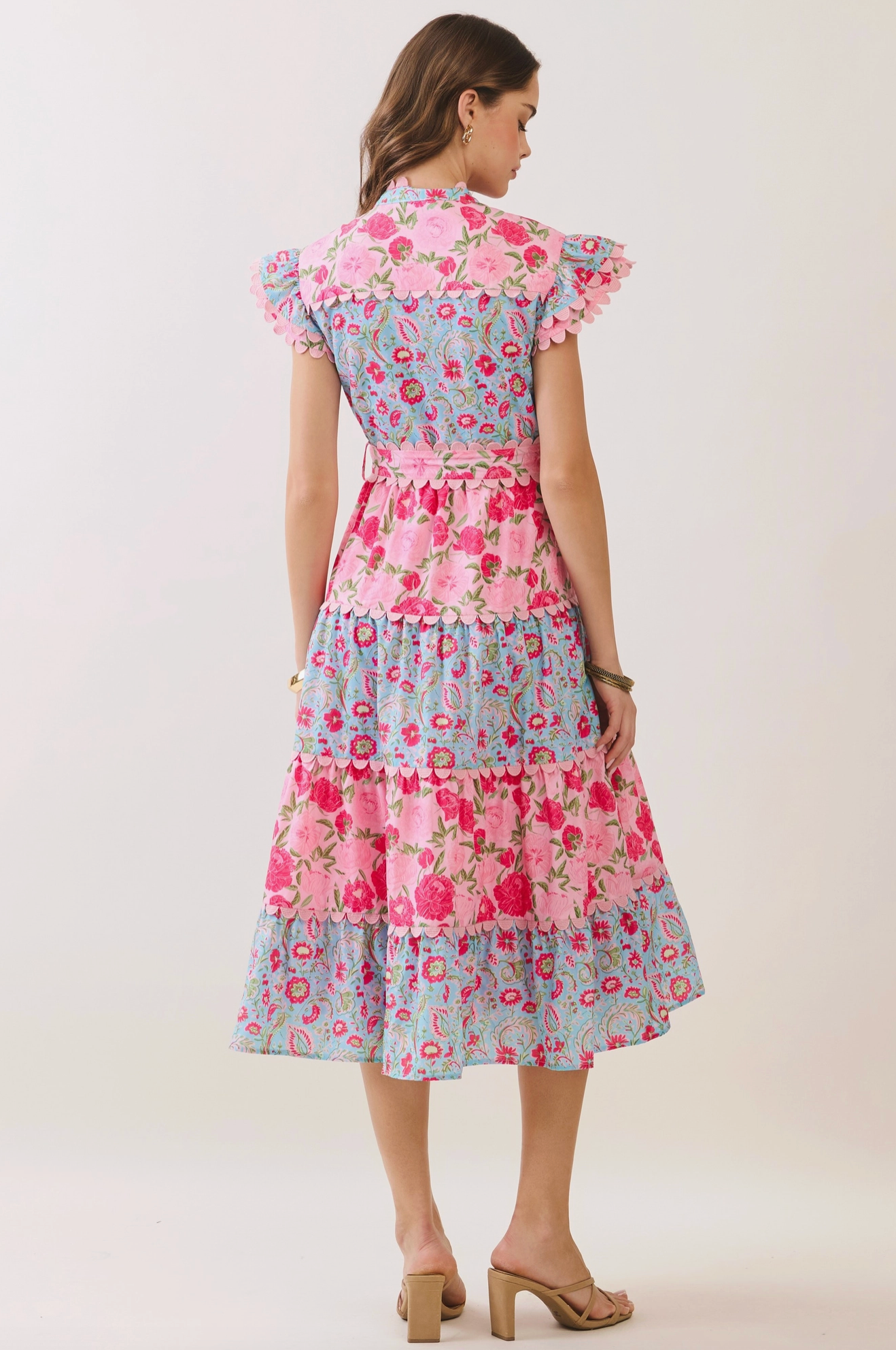 Blossom Bay Midi Dress (PRE-ORDER/AVAILABLE TO SHIP 7/8)