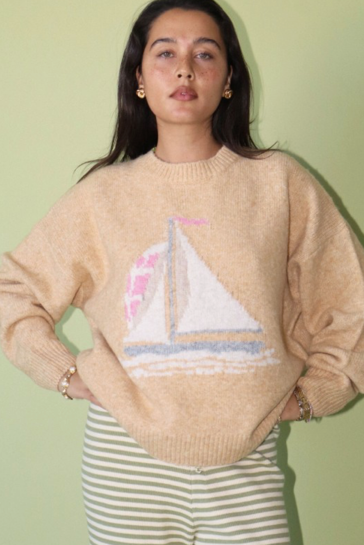 Sail Away Sweater (PRE-ORDER/AVAILABLE TO SHIP 7/14)