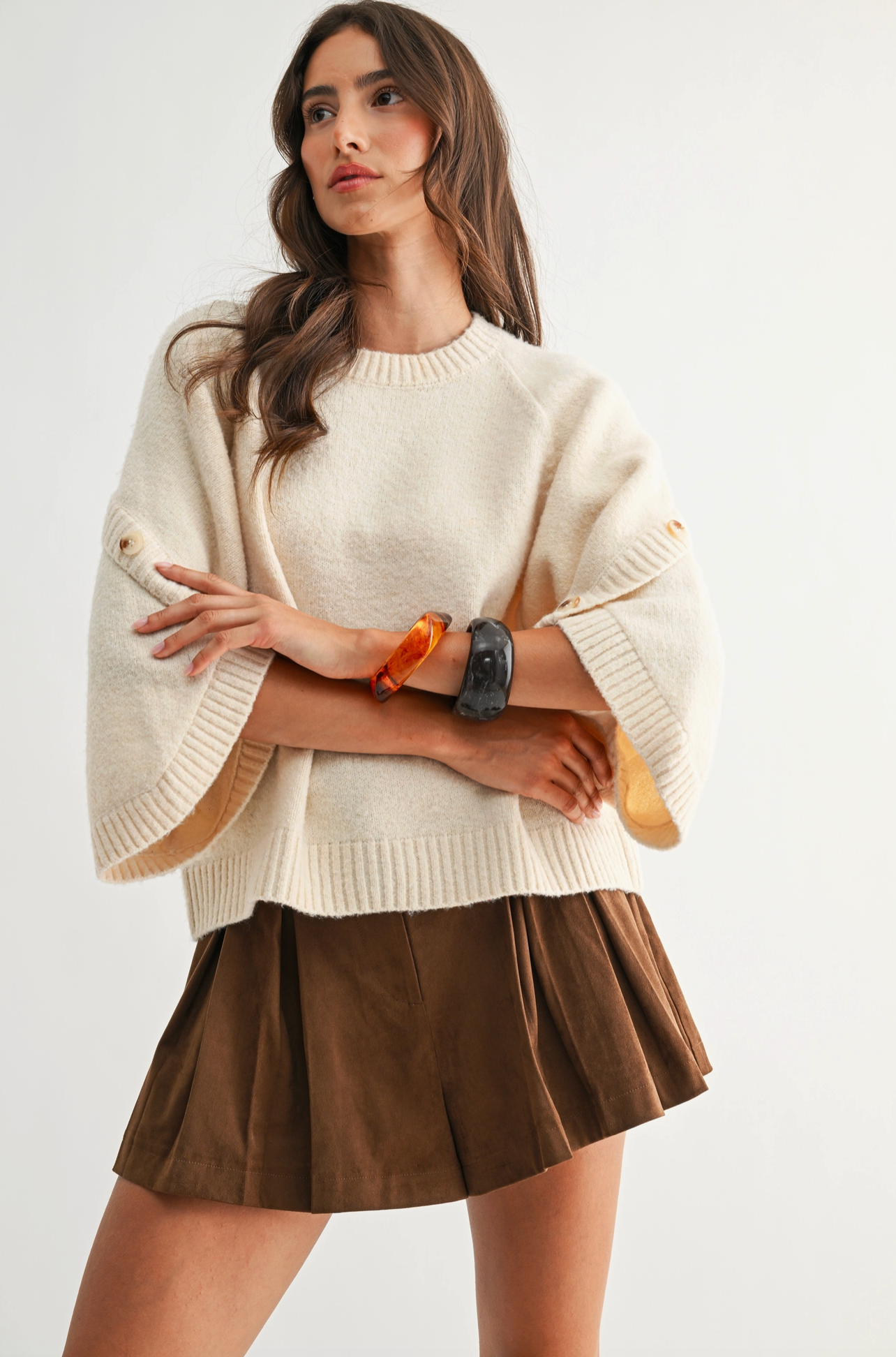 The Aspen Knit Pullover Sweater (PRE-ORDER/AVAILABLE TO SHIP 7/22)
