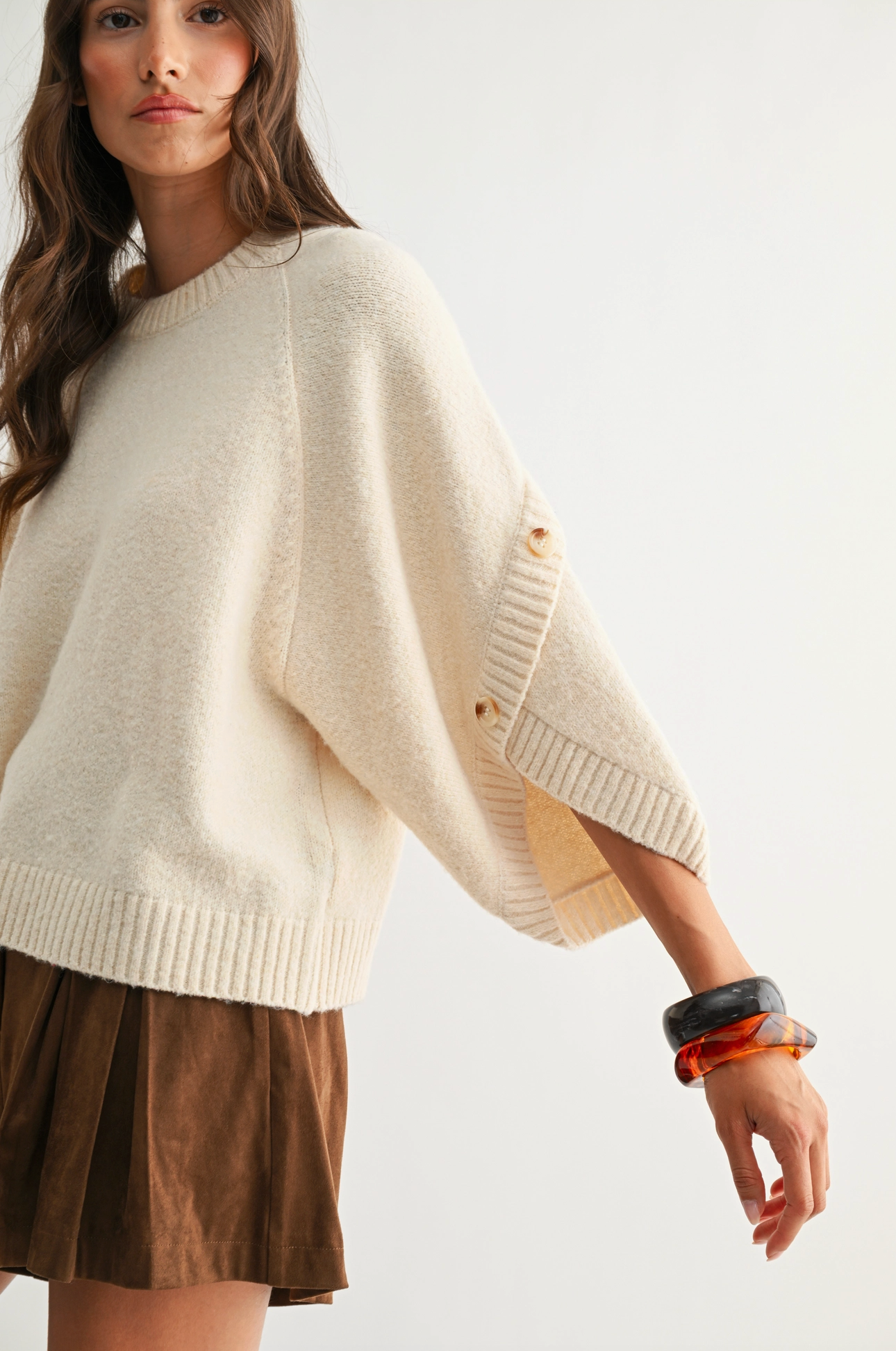 The Aspen Knit Pullover Sweater (PRE-ORDER/AVAILABLE TO SHIP 7/22)