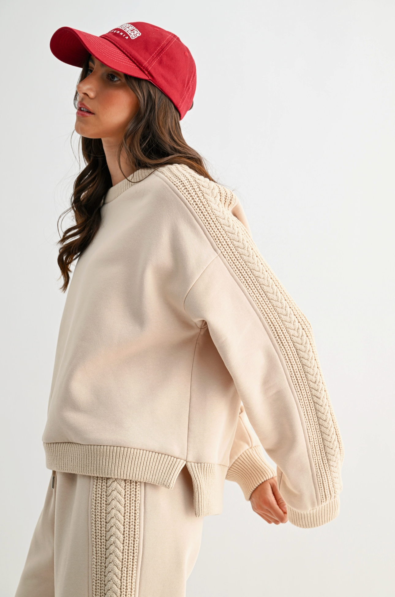 Betsey Beige Lounge Pullover (PRE-ORDER/AVAILABLE TO SHIP 7/22)