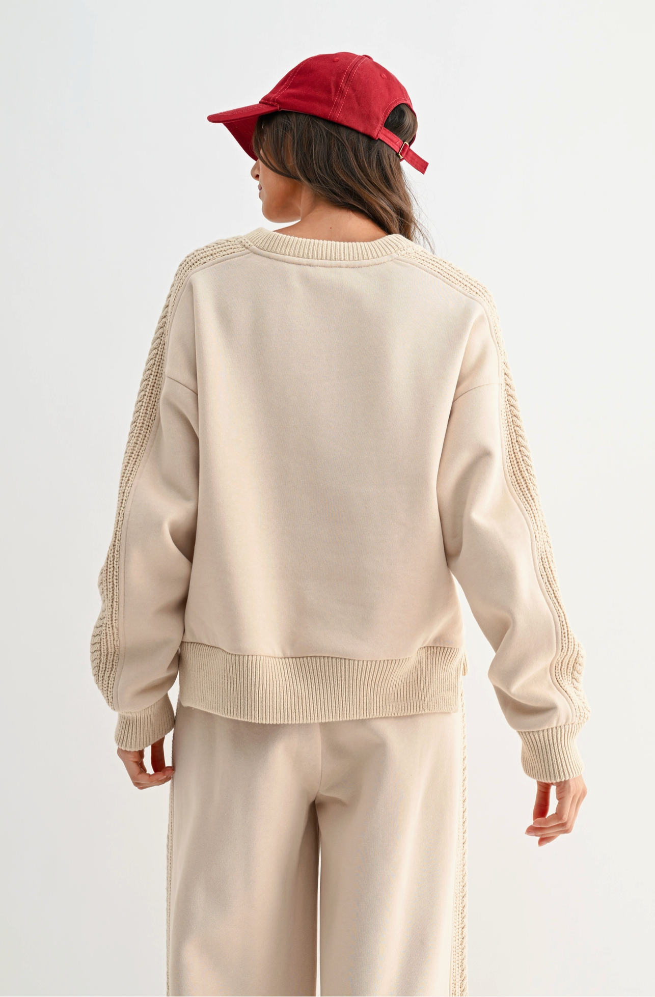 Betsey Beige Lounge Pullover (PRE-ORDER/AVAILABLE TO SHIP 7/22)