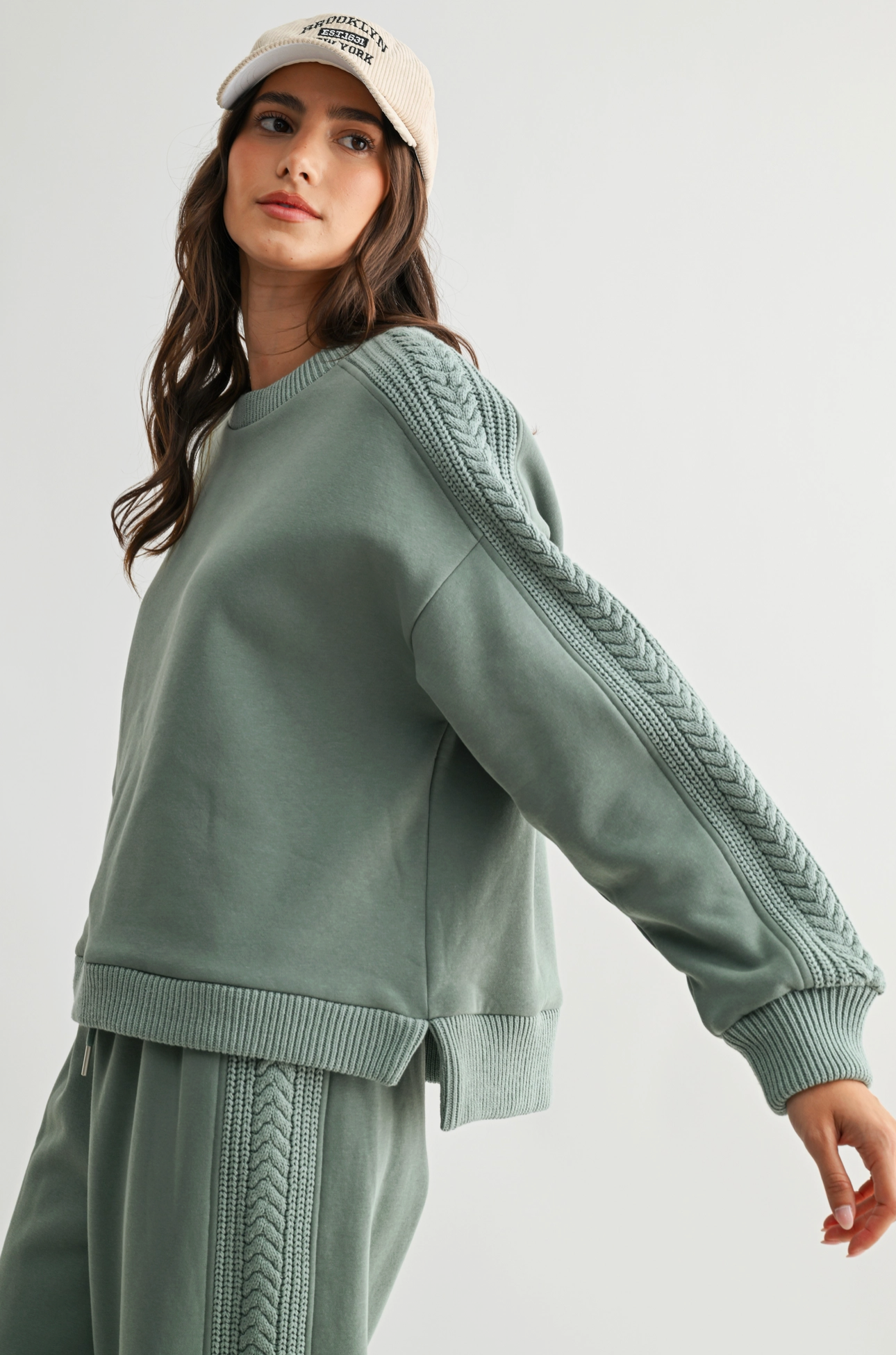 Sally Sage Lounge Pullover (PRE-ORDER/AVAILABLE TO SHIP 7/22)