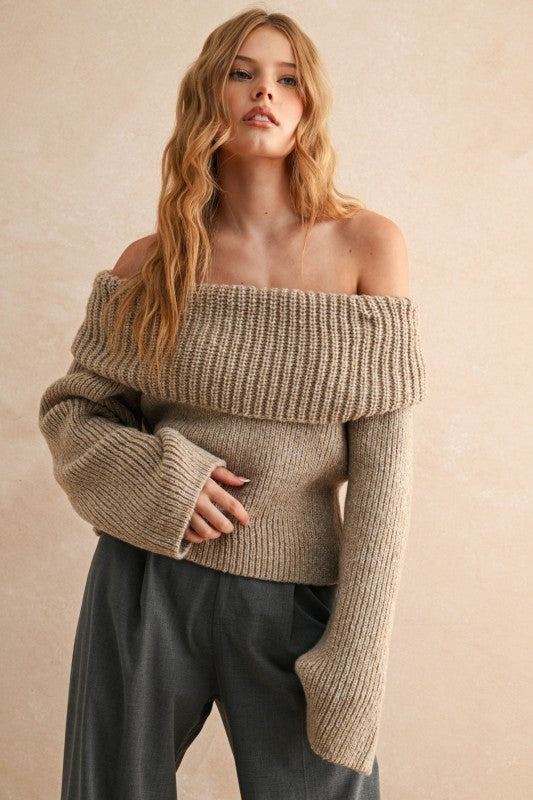 Aspen Off The Shoulder Sweater