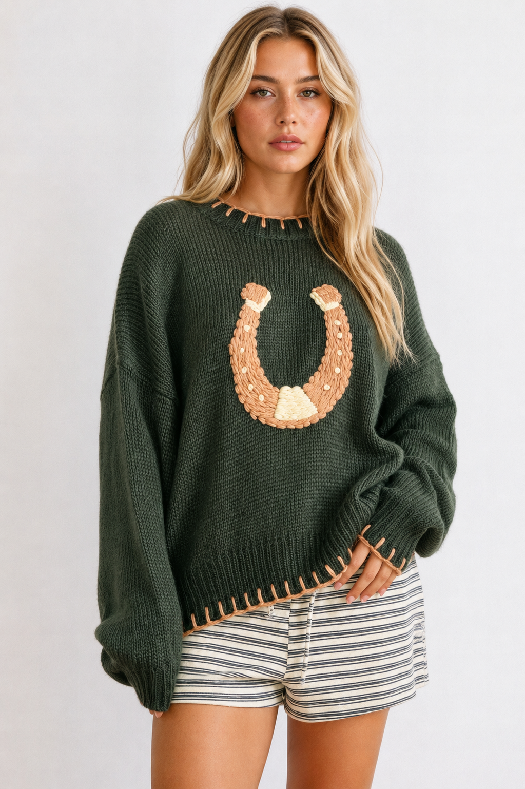 Headed West Knit Sweater