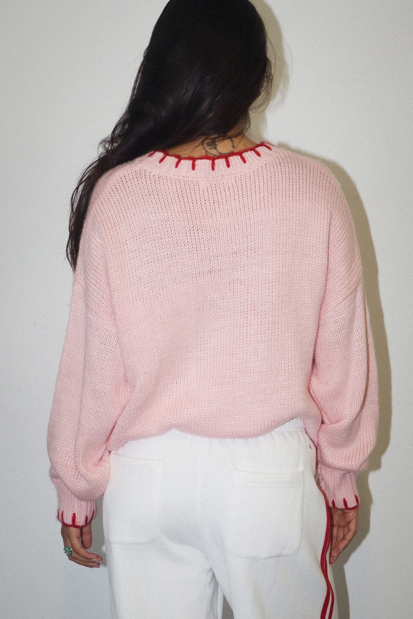 Pink Nutcracker Sweater