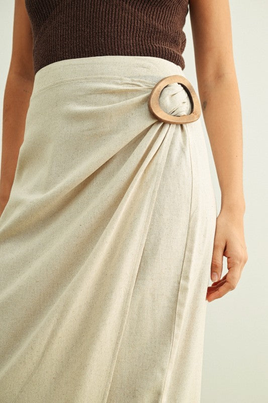 Luna Wrap Midi Skirt