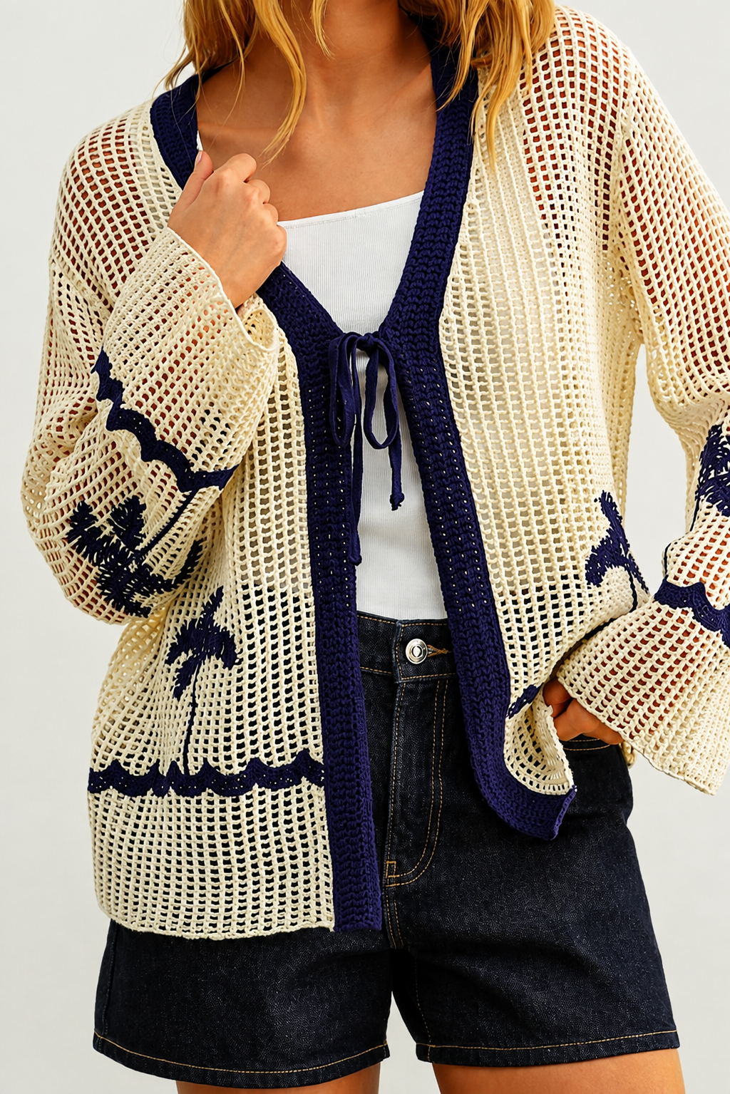 The Palm Coast Cardigan (PRE-ORDER/AVAILABLE TO SHIP 8/13)