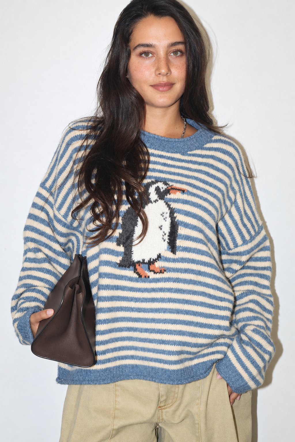 Penguin Stripe Sweater
