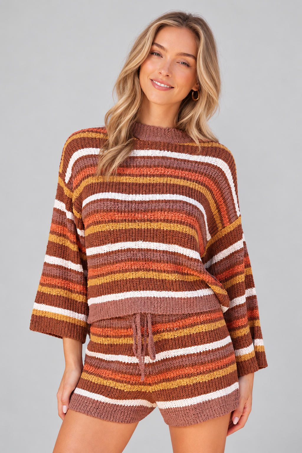 The Autumn Striped Shorts