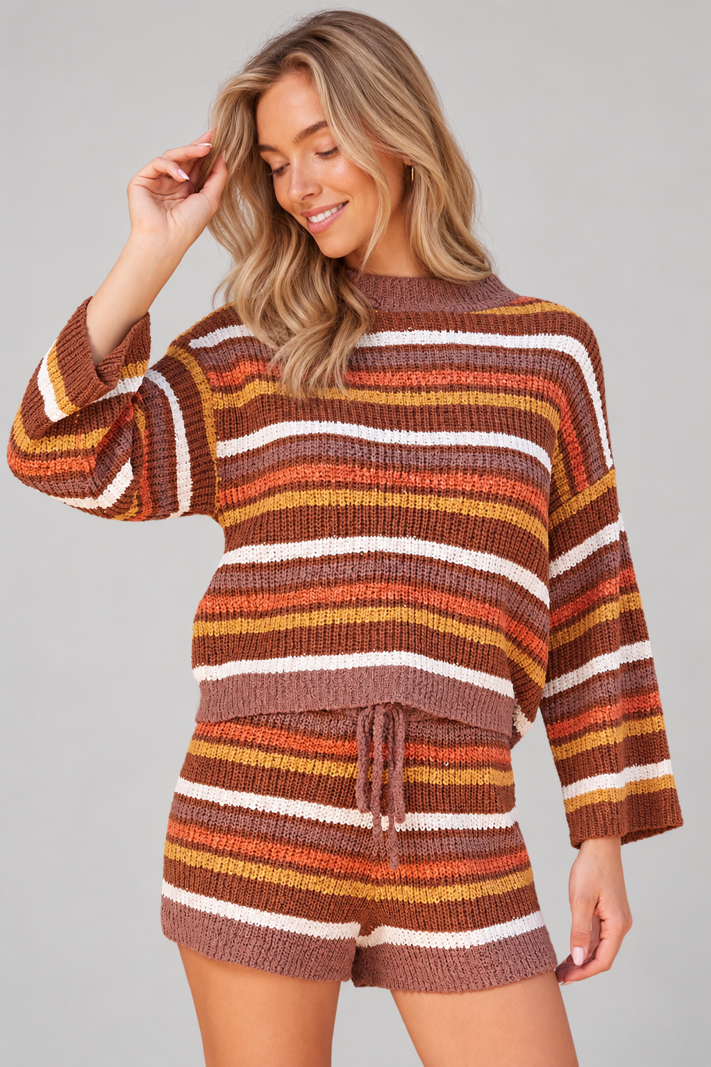 The Autumn Striped Shorts