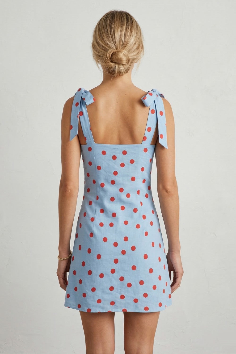 American Honey Polka Dot Mini Dress (PRE-ORDER/AVAILABLE TO SHIP 6/19)
