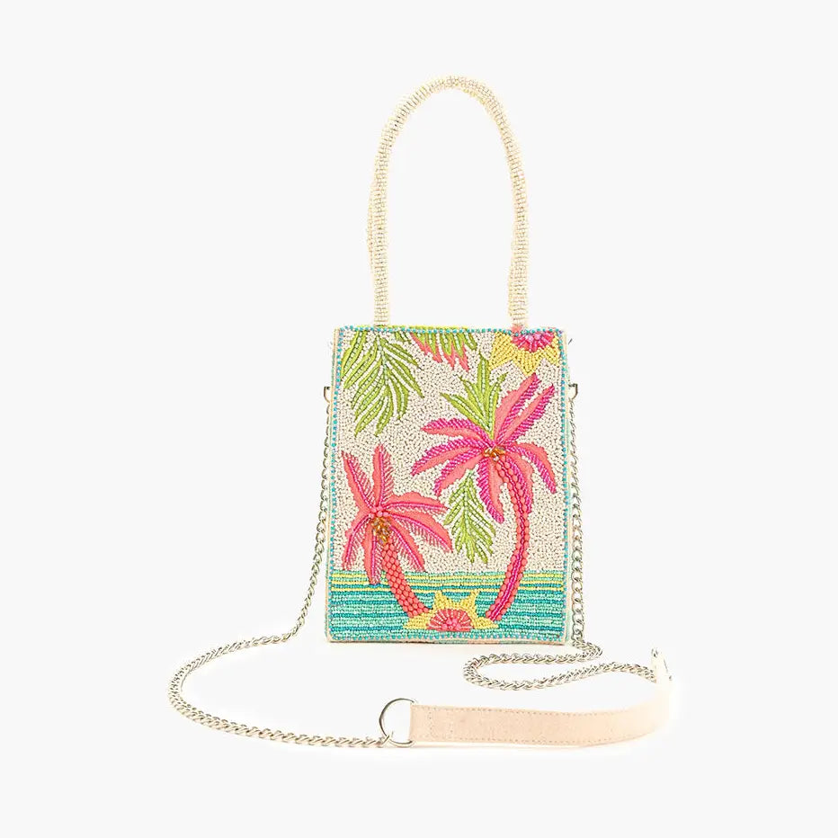 Palms Away Embellished Crossbody bag
