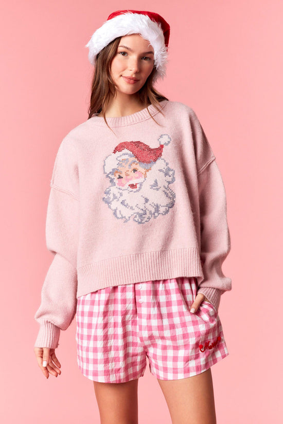 Santa Baby Embroidered Sweater
