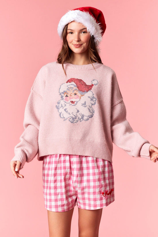 Santa Baby Embroidered Sweater