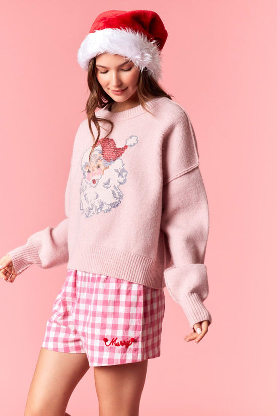 Santa Baby Embroidered Sweater