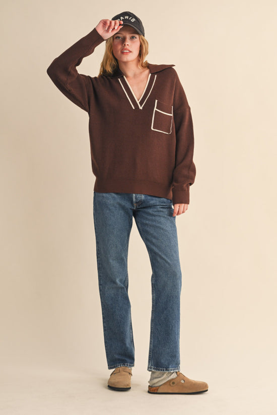 The CoCo Club V-Neck Sweater (PRE-ORDER - AVAILABLE 10/24)