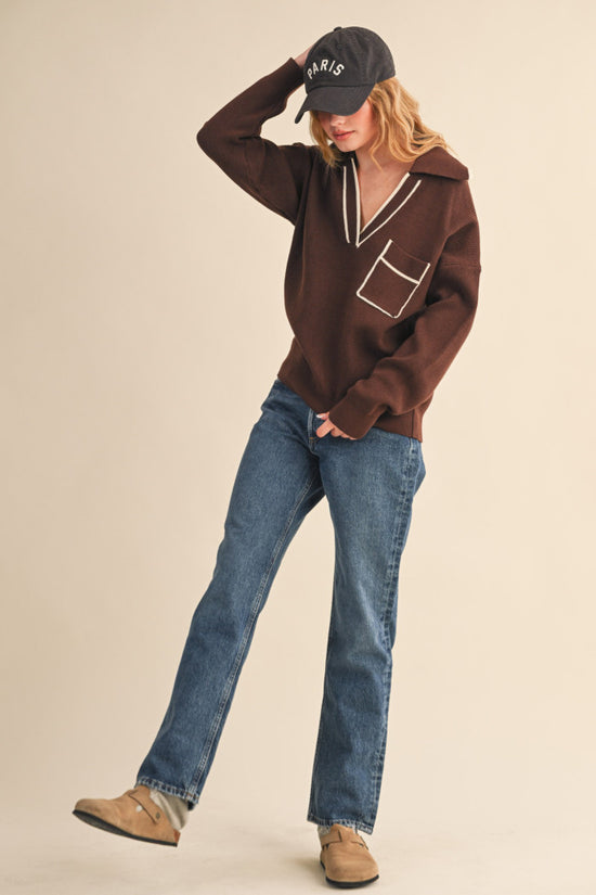 The CoCo Club V-Neck Sweater (PRE-ORDER - AVAILABLE 10/24)