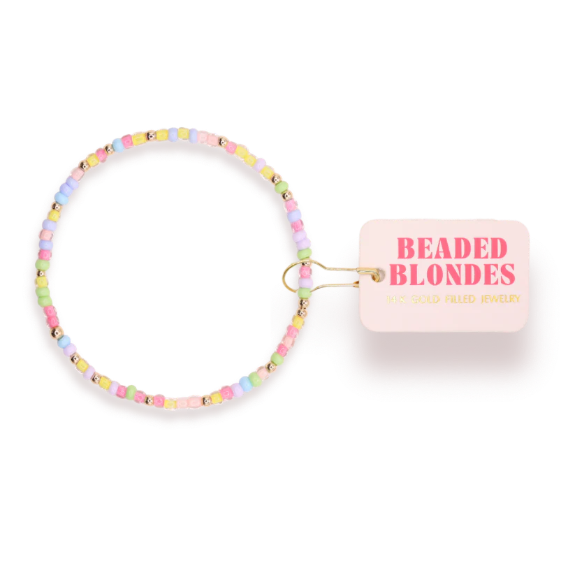Beaded Blondes Spring Sprinkle Bracelet